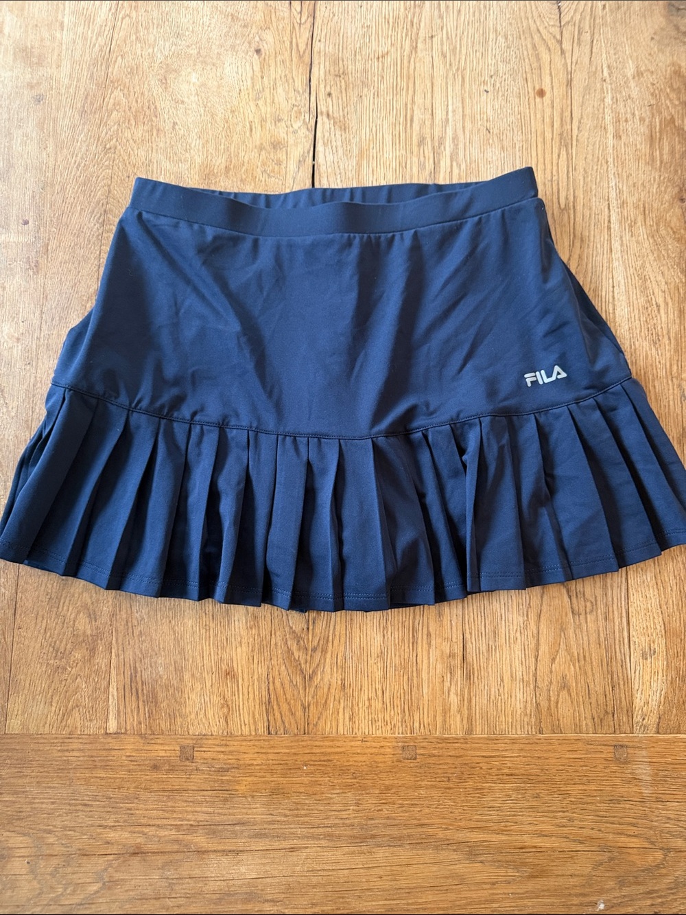 FILA Women's Navy Pleated Athletic Skirt Skort size small
